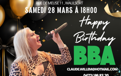 Le 28 Mars Concert d’anniversaire de BBA